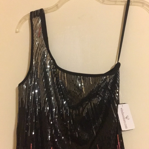 One Shoulder Sparkle Dress - Picture 2 of 5